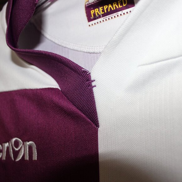 near mint no sponsor ASTON VILLA 2013-14 home + away shirts Macron soccer jersey - Picture 3 of 11
